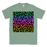 Sage leopard glitter seamless pattern Classic Tee - BundleAndBundleShop