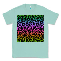 Seafoam leopard glitter seamless pattern Classic Tee - BundleAndBundleShop