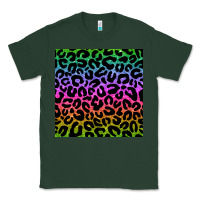 Sports Green leopard glitter seamless pattern Classic Tee - BundleAndBundleShop