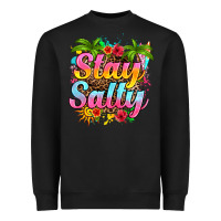 Black stay salty Heavyweight Sweatshirt - RanaPortraitStore