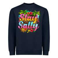 Navy stay salty Heavyweight Sweatshirt - RanaPortraitStore