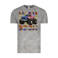 Cloud Rock red white and boom Vintage Tee - texasbilliewilder