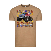 Vintage Coffee red white and boom Vintage Tee - texasbilliewilder