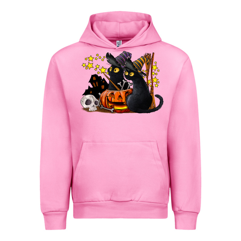 Halloween Black Cats Urban Hoodie by LillyAllenDesigns | Teevron