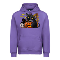 Tulip halloween black cats Urban Hoodie - LillyAllenDesigns