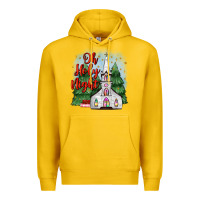 Lemon christmas church oh holy night Premium Hoodie - MaliasSmallBusiness