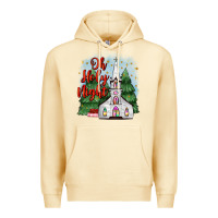 Pina Colada christmas church oh holy night Premium Hoodie - MaliasSmallBusiness