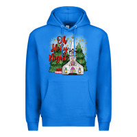 True Royal christmas church oh holy night Premium Hoodie - MaliasSmallBusiness