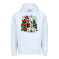 White christmas church oh holy night Premium Hoodie - MaliasSmallBusiness