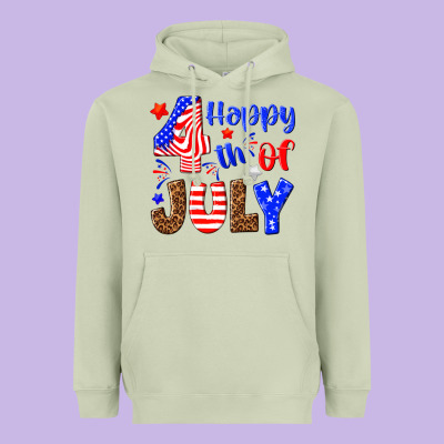 Happy 4th Of July Heavyweight Hoodie Designed By Nancycooperartshop