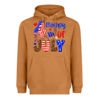Meerkat happy 4th of july Heavyweight Hoodie - NancyCooperArtShop