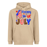 Mushroom happy 4th of july Heavyweight Hoodie - NancyCooperArtShop