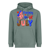 Sage happy 4th of july Heavyweight Hoodie - NancyCooperArtShop