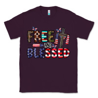Plum free and blessed Classic Tee - CowhideDigitalArt