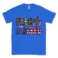 True Royal free and blessed Classic Tee - CowhideDigitalArt