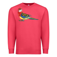 Cardinal Rosella Bird Premium Sweatshirt - LillyAllenDesigns