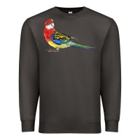 Smoke Rosella Bird Premium Sweatshirt - LillyAllenDesigns
