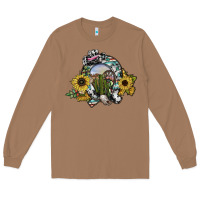 Toasted Coconut western horseshoe Long Sleeve Tee - SublimationCraftShop