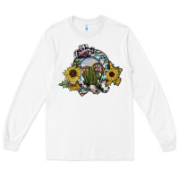 White western horseshoe Long Sleeve Tee - SublimationCraftShop