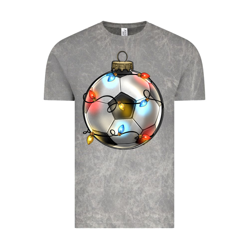 Christmas  Soccer Vintage Tee by Zillion Design Studio | Teevron