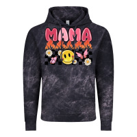 Cloud Black mama Vintage Hoodie - MaliasSmallBusiness