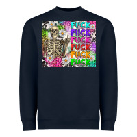 Navy fuck this fuck that Heavyweight Sweatshirt - RanaPortraitStore