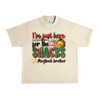 I'm Just Here For The Snacks #softball Brother Urban Heavy Tee | Teevron