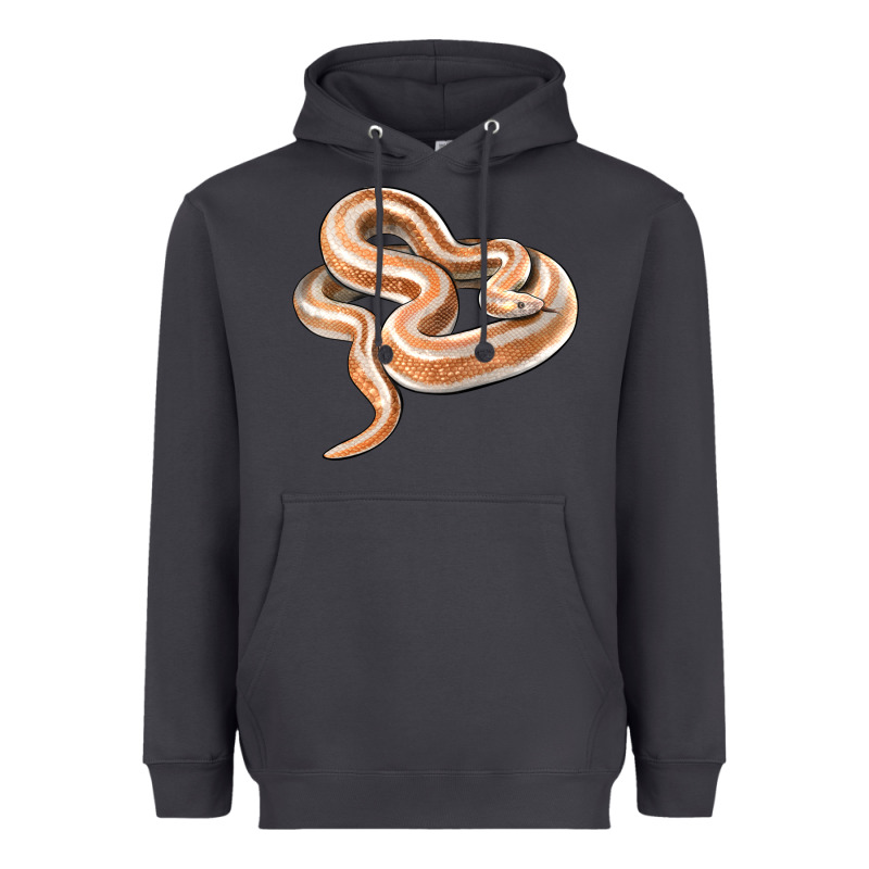 Rosy Boa Snake Illustrations Heavyweight Hoodie by LillyAllenDesigns | Teevron