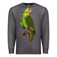 Charcoal Heather New Zealand Paraket Parrot Premium Sweatshirt - LillyAllenDesigns