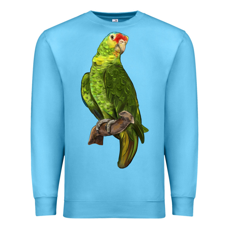 New Zealand Paraket Parrot Premium Sweatshirt by LillyAllenDesigns | Teevron