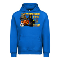 Cobalt wonderful time of the year halloween Urban Hoodie - LillyAllenDesigns