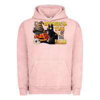 Pigment Salmon wonderful time of the year halloween Urban Hoodie - LillyAllenDesigns