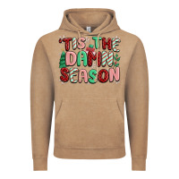 Vintage Coffee 'tis the damn season Vintage Hoodie - MaliasSmallBusiness