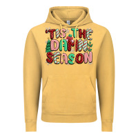 Vintage Mustard 'tis the damn season Vintage Hoodie - MaliasSmallBusiness