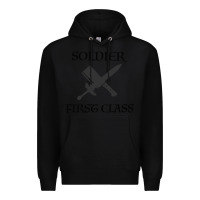 Black Soldier First Class Premium Hoodie - Bettercallsaul