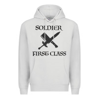 Dove Grey Soldier First Class Premium Hoodie - Bettercallsaul
