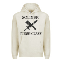 Oatmeal Heather Soldier First Class Premium Hoodie - Bettercallsaul
