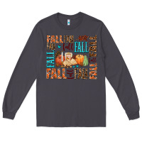 Smoke fall fall  amd pumpkins Long Sleeve Tee - AdoDesignShop