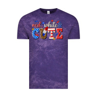 Cloud Purple red white and cute billie wilder Vintage Tee - texasbilliewilder