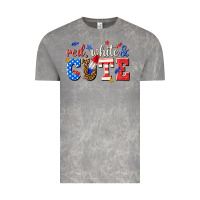 Cloud Rock red white and cute billie wilder Vintage Tee - texasbilliewilder