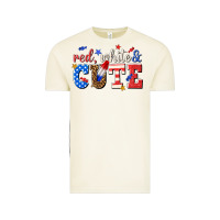 Vintage Arctic red white and cute billie wilder Vintage Tee - texasbilliewilder