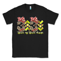 Black three up theree down softball Classic Tee - RacoonDesign