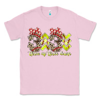Bubblegum Pink three up theree down softball Classic Tee - RacoonDesign