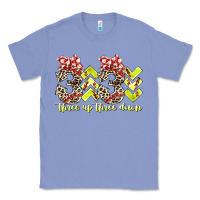 Colony Blue three up theree down softball Classic Tee - RacoonDesign