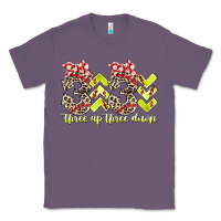 Lavender three up theree down softball Classic Tee - RacoonDesign