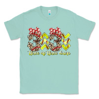 Seafoam three up theree down softball Classic Tee - RacoonDesign