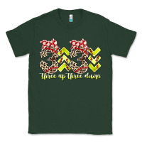 Sports Green three up theree down softball Classic Tee - RacoonDesign
