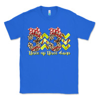 True Royal three up theree down softball Classic Tee - RacoonDesign