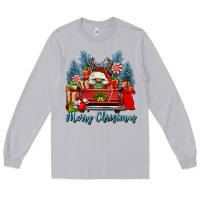 Moon Dust merry christmas gnomes truck Long Sleeve Tee - FaDigitalArtStudio