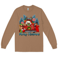 Toasted Coconut merry christmas gnomes truck Long Sleeve Tee - FaDigitalArtStudio